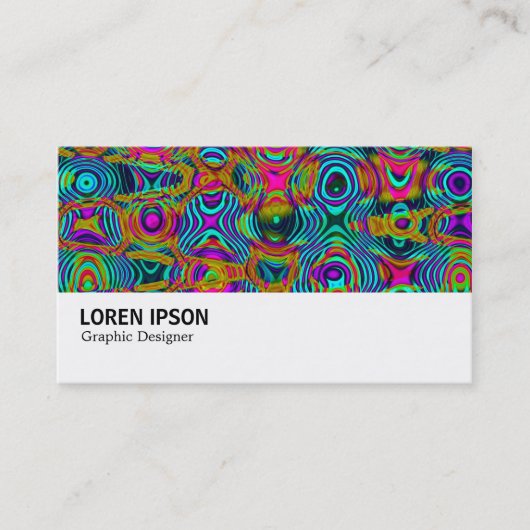 Hi-Phi - 0305 - Fraktal Abstrakt 19111a Visitenkarte (Vorderseite)