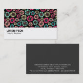 Hi-Phi - 0322 - Abstrakte Blume 031023 Visitenkarte (Vorne/Hinten)