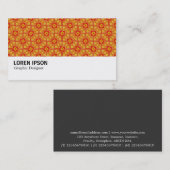 Hi-Phi - 0330 - Geometrisches Muster 07 Visitenkarte (Vorne/Hinten)