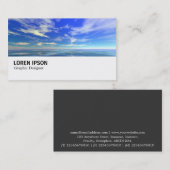 Hi-Phi - 033 - See und Himmel Visitenkarte (Vorne/Hinten)