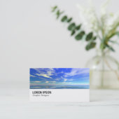 Hi-Phi - 033 - See und Himmel Visitenkarte (Stehend Vorderseite)