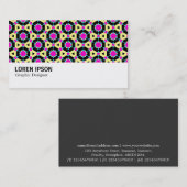 Hi-Phi - 0343 - Geometrisches Muster 020 Visitenkarte (Vorne/Hinten)