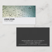 Hi-Phi - 034 - Regen auf meinem Fenster Visitenkarte (Vorne/Hinten)