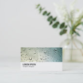 Hi-Phi - 034 - Regen auf meinem Fenster Visitenkarte (Stehend Vorderseite)