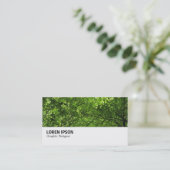 Hi-Phi - 0351 - Holzkanopie Visitenkarte (Stehend Vorderseite)