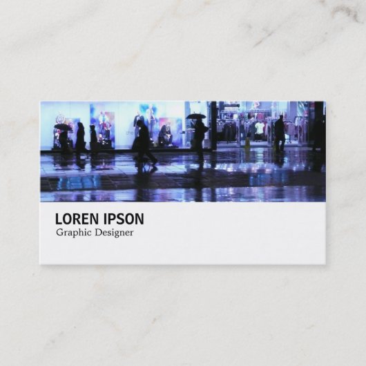 Hi-Phi - 035 - Shopping in the Rain Visitenkarte (Vorderseite)