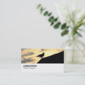 Hi-Phi - 0389 - Hering Gull Sunset Visitenkarte (Stehend Vorderseite)