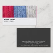 Hi-Phi - 0394 - Darning Thread Visitenkarte (Vorne/Hinten)