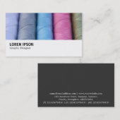 Hi-Phi - 0395 - Rollen aus Baumwolle Visitenkarte (Vorne/Hinten)