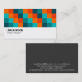 Hi-Phi - 0397 - Farbquadrate 01 Visitenkarte (Vorne/Hinten)