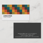 Hi-Phi - 0399 - Farbquadrate 03 Visitenkarte (Vorne/Hinten)