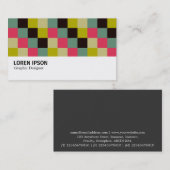 Hi-Phi - 0402 - Farbquadrate 06 Visitenkarte (Vorne/Hinten)