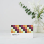 Hi-Phi - 0404 - Farbquadrate 08 Visitenkarte (Stehend Vorderseite)