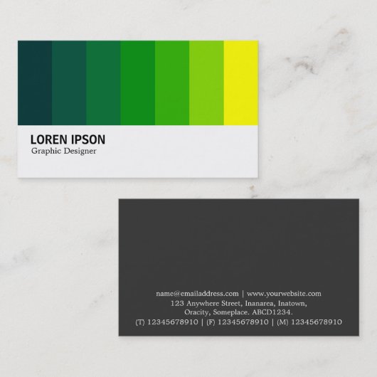 Hi-Phi - 051 - Farbumstellung Visitenkarte (Vorne/Hinten)