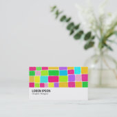 Hi-Phi - 055 - Wasserfarben Visitenkarte (Stehend Vorderseite)