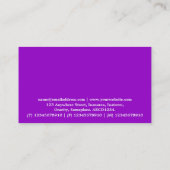 Hi-Phi - 067 - Lila Blasen Visitenkarte (Rückseite)