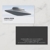 Hi-Phi - 072 - Flying Saucer Visitenkarte (Vorne/Hinten)