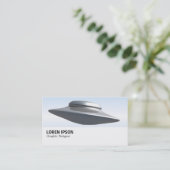 Hi-Phi - 072 - Flying Saucer Visitenkarte (Stehend Vorderseite)