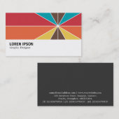 Hi-Phi - Farbsegmente 05 Visitenkarte (Vorne/Hinten)