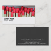 Hi-Phi - Matches Visitenkarte (Vorne/Hinten)