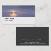 Hi-Phi - Sonnenaufgang/Sonnenuntergang Visitenkarte (Vorne/Hinten)