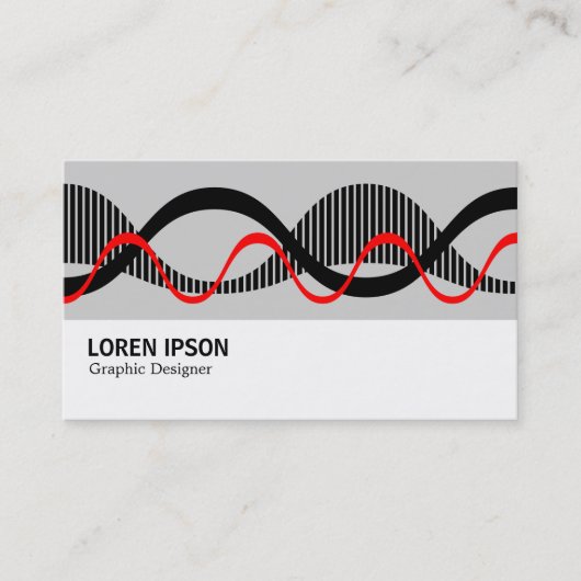 Hi-Phi - Sound Wave Visitenkarte (Vorderseite)