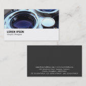 Hi-Phi - Vintage TLR-Kamera Visitenkarte (Vorne/Hinten)