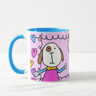 "Hi Puppy Liebe" Tasse