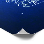 Hi res Trombone Patent art Blueprint style Poster (Ecke)