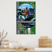 Hi-Tech-Typ Poster (Küche)