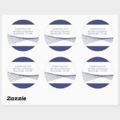 Hi-Tech-Unternehmen::: Adressbezeichnungen Runder Aufkleber (Blatt)