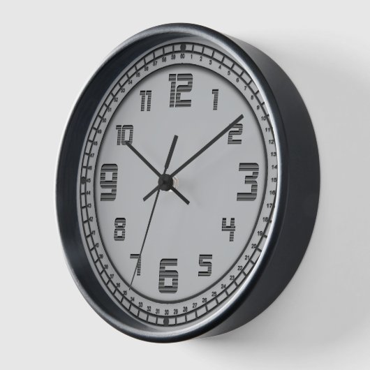 Hi-Tech-Wall-Uhr Wanduhr (Winkel)