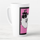 Hi There! – Bright Floral Hello Card Milchtasse (Linke Ecke)