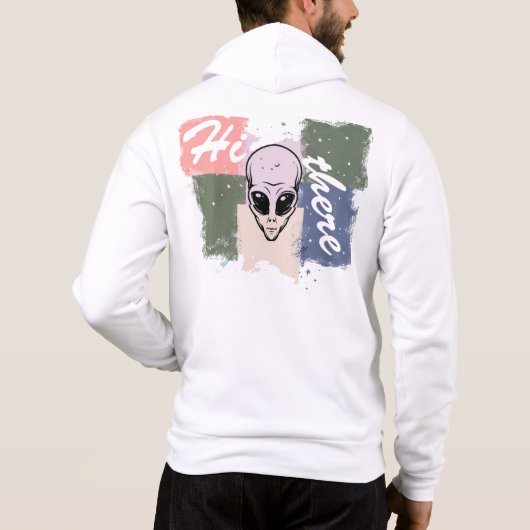 “Hi there” Hoodie (Rückseite)