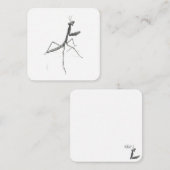 Hi there! Praying Mantis Mitteilungskarte (Vorne/Hinten)