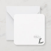 Hi there! Praying Mantis Mitteilungskarte (Rückseite)