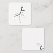 Hi there! Praying Mantis Mitteilungskarte (Vorne/Hinten)