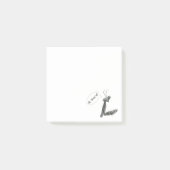 Hi there Praying Mantis Post-it Klebezettel (Vorderseite)