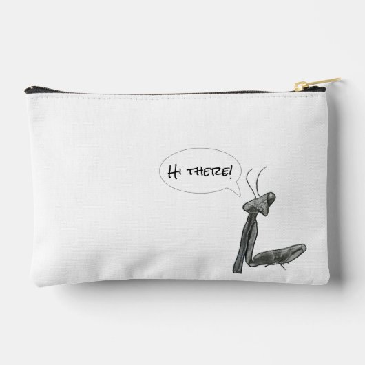 Hi there! Praying Mantis Zubehörtasche (Rückseite)