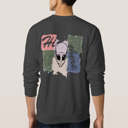  “Hi there” Sweatshirt (Rückseite)