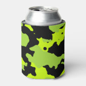 Hi-Visibility Neon Green Dosenkühler (Kanne Vorderseite)