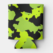 Hi-Visibility Neon Green Dosenkühler (Vorderseite)