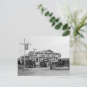 Hi-Way Sandwich Shop, 1939 Postkarte (Stehend Vorderseite)