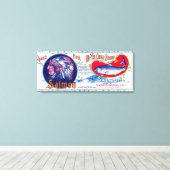 Hi-Yu-Cheflachs kann Label Leinwanddruck (Insitu (Holzboden))