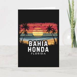 Hia Honda State Park Florida Surfbrett Strand Karte
