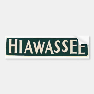 Hiawassee Autoaufkleber