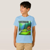 Hiawassee, GA Mountain Cabin T - Shirt (Vorne ganz)