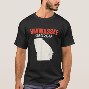 Hiawassee Georgia USA Staat Amerika Reisen Georgia T-Shirt