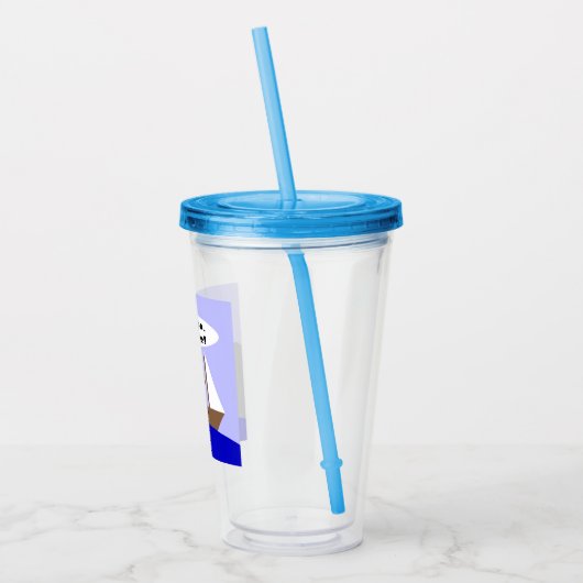 Hiawatha, ich bin Zuhause Acryltrinkbecher (Links)