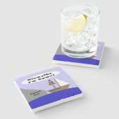 Hiawatha, ich bin Zuhause Steinuntersetzer (Seitenansicht)